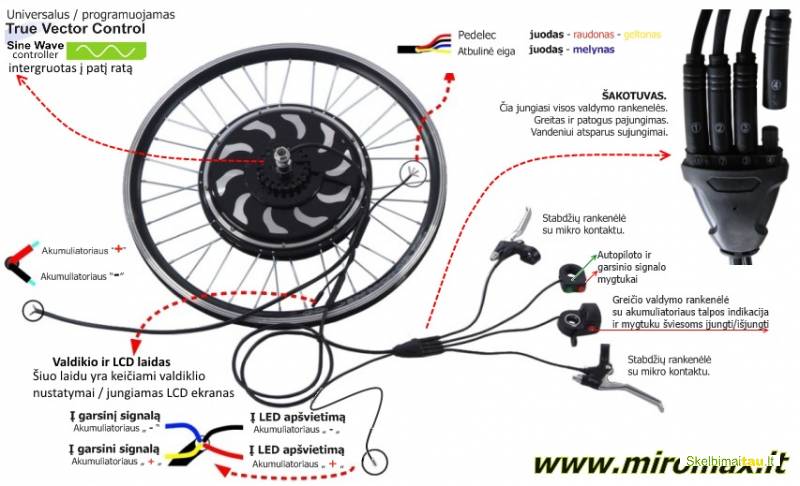 Elektrinis dviratis per 30 min