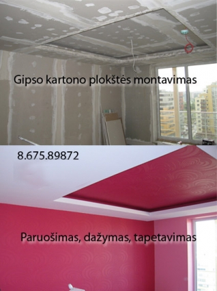 Kokybiški apdailos darbai