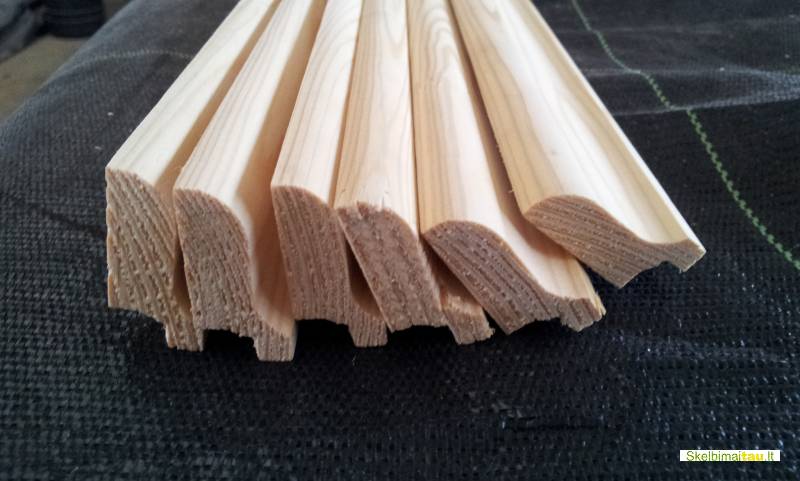 Liepos dailylentes, grindlentes, duru apvadai, grindjuostes