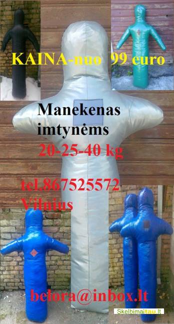 Manekenas imtynėms natūralios odos, lėlė imtynėms natūralio