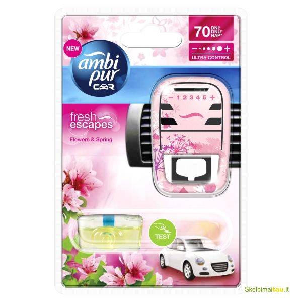 Naujausi automobiliniai ambi pur kvapai  tik už 4,8 eur.
