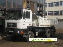 Smėlis žvyras skalda.pervežimo paslaugos vilnius