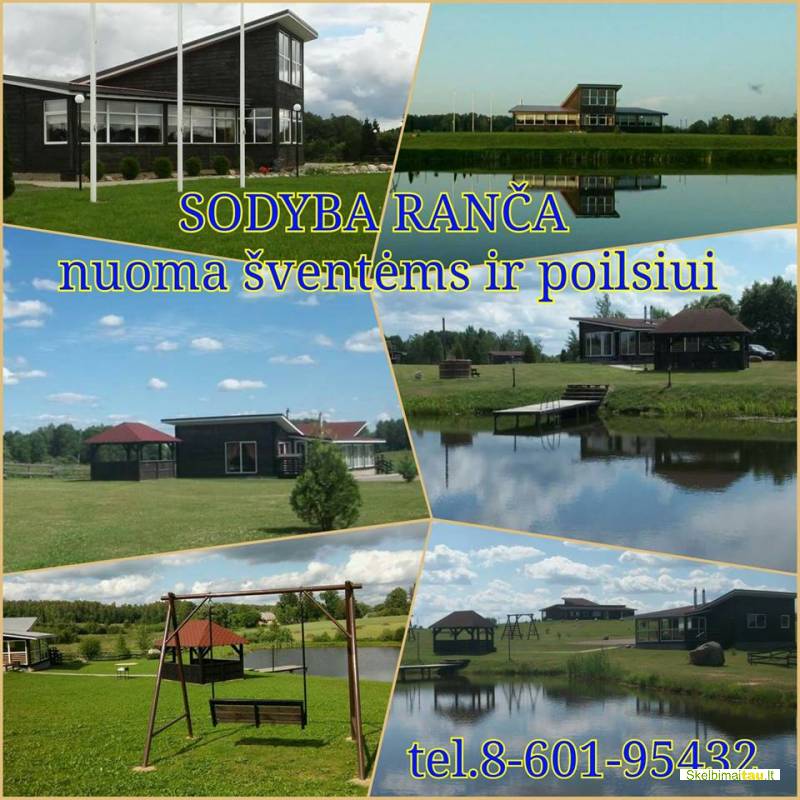 Sodybos, pirties, kubilo nuoma vilniaus r.