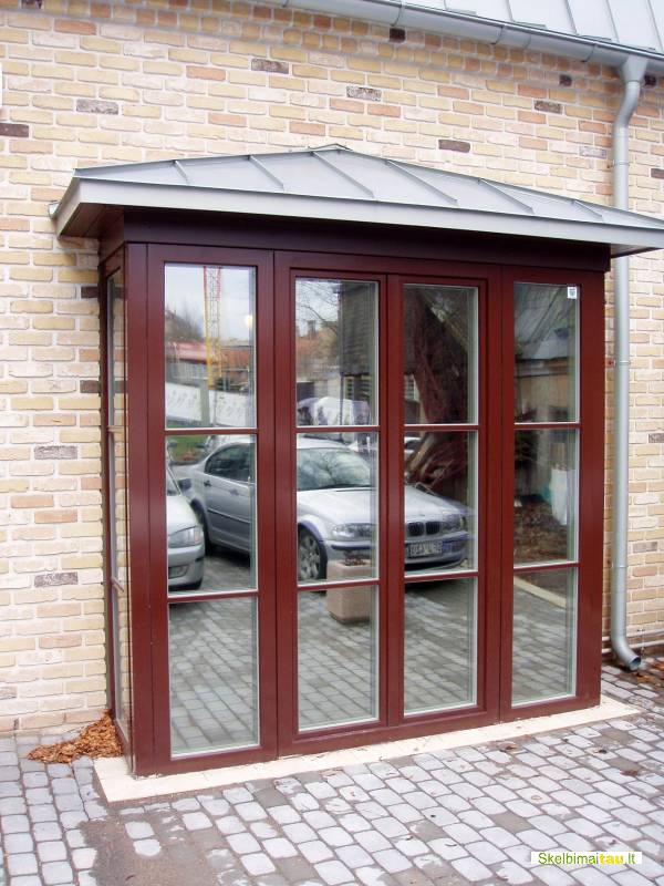 Veidrodinė plėvelė langams