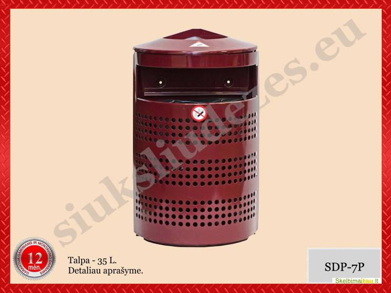 Šiukšliadėžės, montavimas