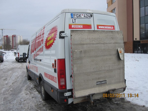 krovininių mikroautobusų nuoma