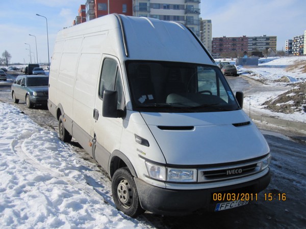 krovininių mikroautobusų nuoma