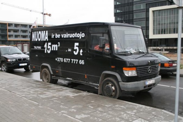 krovininių mikroautobusų nuoma