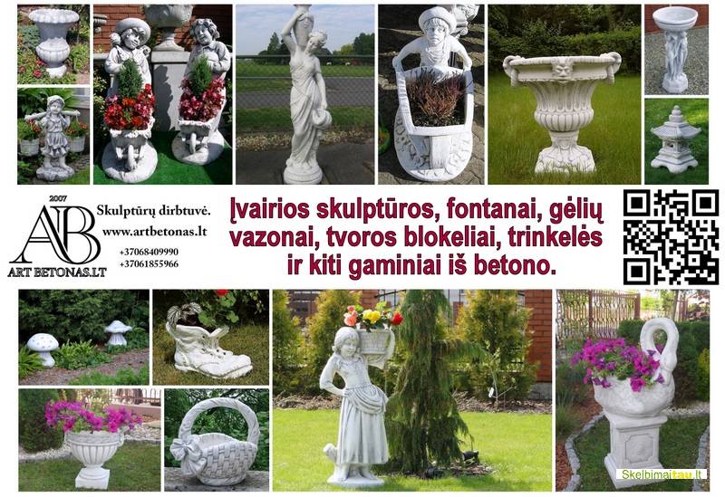 Tvora. tvoros blokai. tvoros elementai.