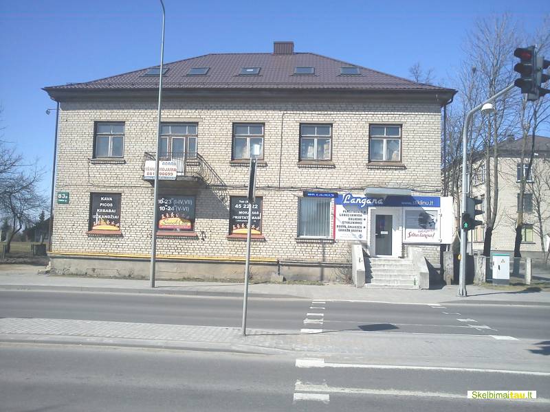 Patalpas, netoli centro, tilžės 83b, šiauliuose