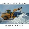 Sniego išvežimas Kaune